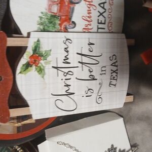 Texas sled orniment brand new